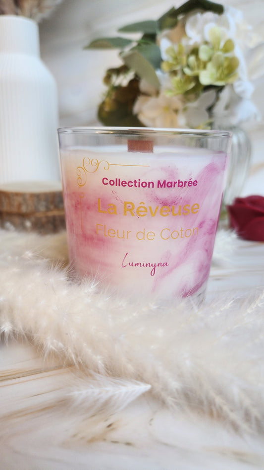 Bougie La Rêveuse - Fleur de Coton